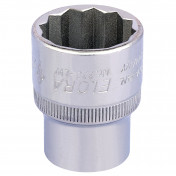 Elora Whitworth Bi-Hexagon Socket, 1/2 Sq. Dr., 1/2