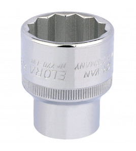 Elora Whitworth Bi-Hexagon Socket, 1/2 Sq. Dr., 5/8