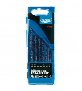 Draper Expert Metric HSS Drill Set (7 Piece)
