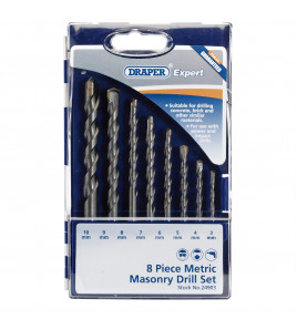 Metric Masonry Drill Set (8 Piece)