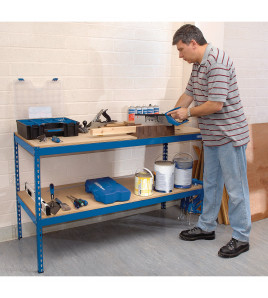 Steel Workbench, 1800 x 600 x 900mm