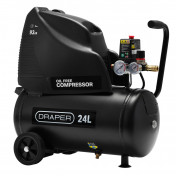 24L Direct Drive Oil-Free Air Compressor, 1.1kW/1.5hp