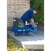 24L Direct Drive Oil-Free Air Compressor, 1.1kW/1.5hp