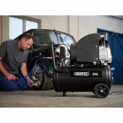 24L Direct Drive Air Compressor, 1.5kW/2hp