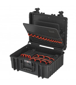 KNIPEX 00 21 36 LE Tool Case Robust34, Empty, 419mm