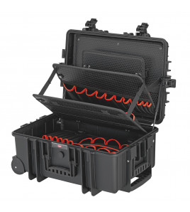 KNIPEX 00 21 37 LE Tool Case Robust45 Move Empty, 428mm