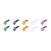 KNIPEX 00 61 10 C V02 ColorCode Clips Color Mix 2 (10 Pieces)  122 mm
