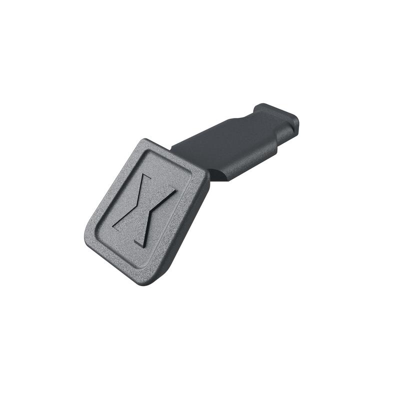 KNIPEX 00 61 10 CA ColorCode Clips Anthracite (10 Pieces), 122mm