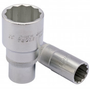 Elora Deep Bi-Hexagon Socket, 1/2 Sq. Dr., 27mm