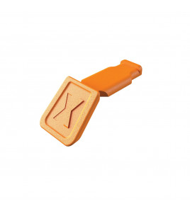 KNIPEX 00 61 10 CO ColorCode Clips Orange (10 Pieces), 122mm