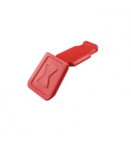 KNIPEX 00 61 10 CR ColorCode Clips Red (10 Pieces), 122mm