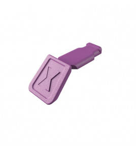 KNIPEX 00 61 10 CV ColorCode Clips Purple (10 Pieces), 122mm