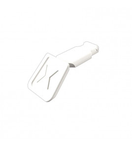 KNIPEX 00 61 10 CW ColorCode Clips White (10 Pieces), 122mm