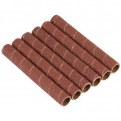 Aluminium Oxide Sanding Sleeves for 10773, 12.7mm (Pack of 6) - Discontinued