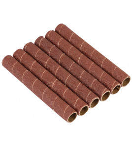 Aluminium Oxide Sanding Sleeves for 10773, 12.7mm (Pack of 6) - Discontinued
