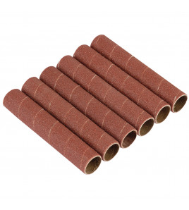 Aluminium Oxide Sanding Sleeves for 10773, 19mm (Pack of 6) - Discontinued