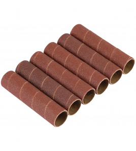 Aluminium Oxide Sanding Sleeves for 10773, 25.5mm (Pack of 6)