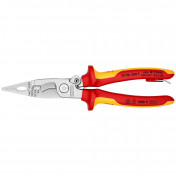 KNIPEX 13 96 200 T BK VDE Pliers for Electrical Installation, 200mm
