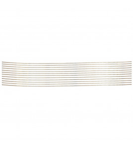 Plain End Fretsaw Blade, 127mm, No. 2/0, 28tpi