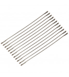 Pin End Fretsaw Blades, 127mm, 25tpi