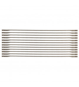 Pin End Fretsaw Blades, 127mm, 25tpi