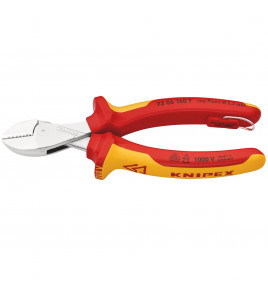 KNIPEX 73 06 160 T BK X-Cut® VDE Compact Diagonal Cutter, 160mm