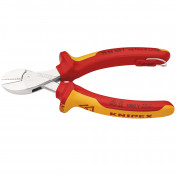 KNIPEX 73 06 160 T BK X-Cut® VDE Compact Diagonal Cutter, 160mm