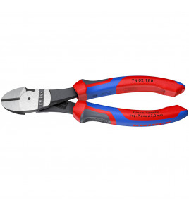 KNIPEX 74 02 180 SB High Leverage Diagonal Cutter, 180mm
