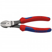 KNIPEX 74 02 180 SB High Leverage Diagonal Cutter, 180mm
