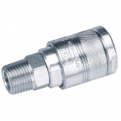 1/2 BSP Male Thread Air Line Coupling (Sold Loose)