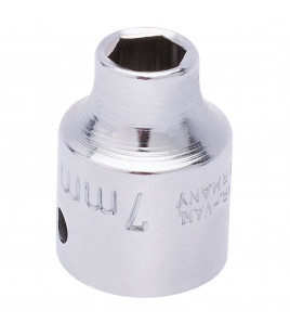 Elora Bi-Hexagon Socket, 3/8 Sq. Dr., 7mm