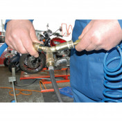 PCL Twin Standard Coupling, 2 x Male Couplings, 1 x Tailpiece