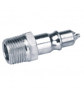 1/2 Male Thread Air Line Screw Adaptor Connectors (Pack of 2)