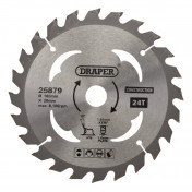 TCT Cordless Construction Circular Saw Blade for Wood & Composites, 165 x 20mm, 24T