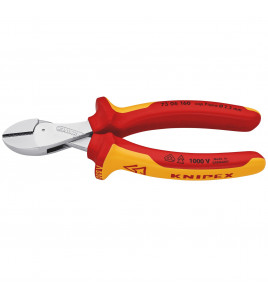 KNIPEX 73 06 160 X-Cut® VDE Compact Diagonal Cutter, high lever transmission, 160mm