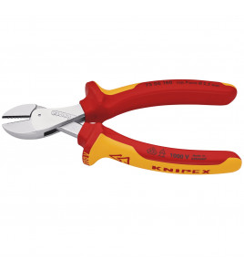 KNIPEX 73 06 160 X-Cut® VDE Compact Diagonal Cutter, high lever transmission, 160mm