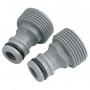 Female to Male Connectors, 3/4 (Pack of 2)