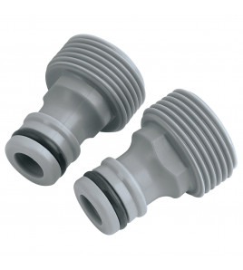 Female to Male Connectors, 3/4 (Pack of 2)