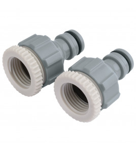 Tap Connectors, 1/2 and 3/4 (Pack of 2)