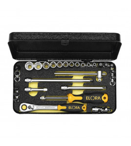 Elora Metric Socket Set, 1/4 Sq. Dr. (31 Piece)
