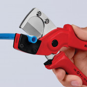 KNIPEX 90 10 185 SB Pipe Cutter For Multilayer And Pneumatic Hoses,185mm