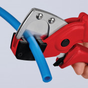 KNIPEX 90 10 185 SB Pipe Cutter For Multilayer And Pneumatic Hoses,185mm