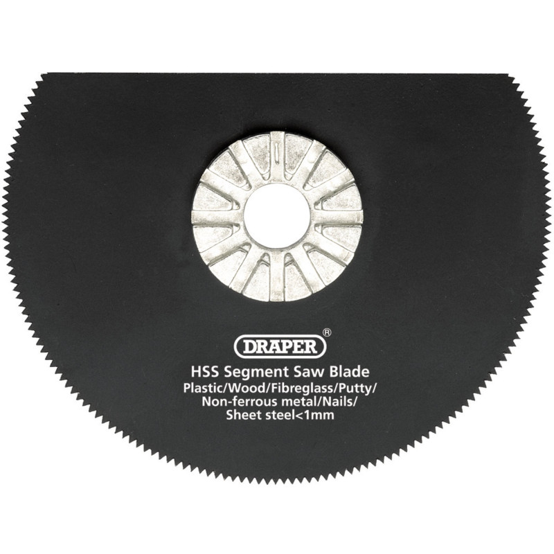 HSS Segment Saw Blade, 88mm Diameter, 18tpi