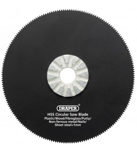 HSS Circular Saw Blade, 88mm Diameter, 18tpi