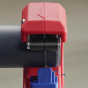 KNIPEX 90 23 01 BK DP50 Pipe Cutter for Plastic Drain Pipes, 165mm