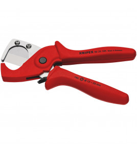 KNIPEX 90 25 185 SB Pipe Cutter for Plastic Composite Pipes, 185mm