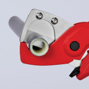 KNIPEX 90 25 185 SB Pipe Cutter for Plastic Composite Pipes, 185mm