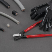 KNIPEX 95 11 225 SB StepCut XL Cable Shears, 225mm