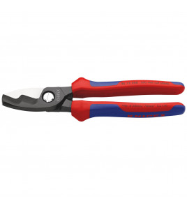 KNIPEX 95 12 200 SB Cable Shears with Twin Cutting Edge, 200mm
