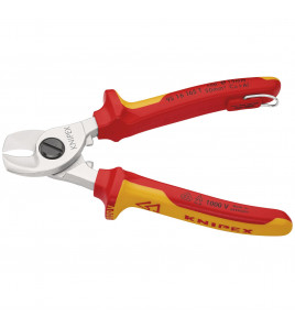KNIPEX 95 16 165 T BK VDE Cable Shears, 165mm